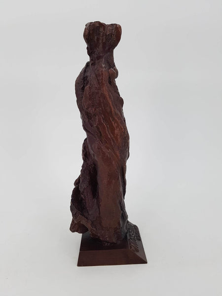 Statuette en bronze "Mosella" par Claude GOUTIN (1930-2018)