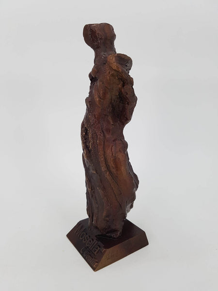 Statuette en bronze "Mosella" par Claude GOUTIN (1930-2018)