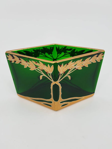 Vase losangique Art Nouveau par Josef Riedel (1862-1924)