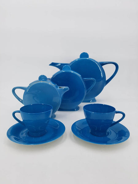 Service à café en porcelaine de Limoges Touze Lemaître Frères et Blancher (1918-1929)