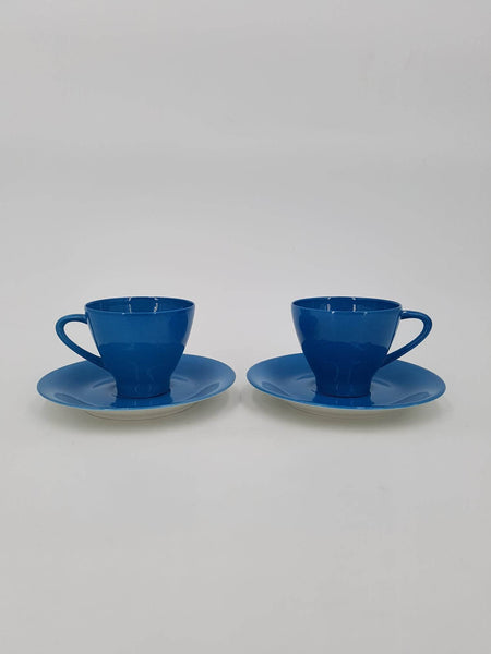 Service à café en porcelaine de Limoges Touze Lemaître Frères et Blancher (1918-1929)