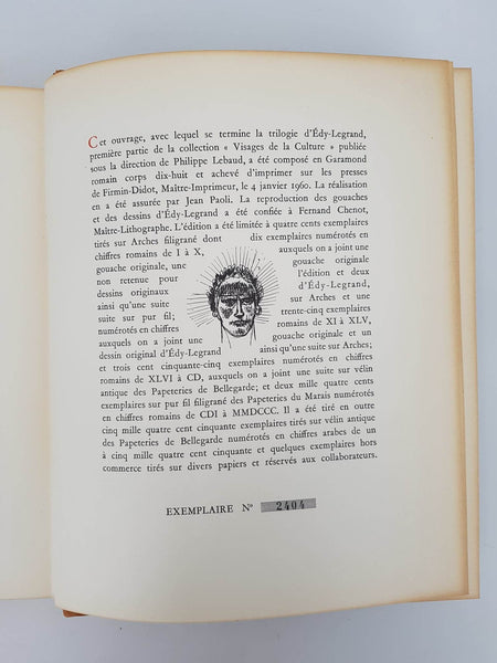‎Vaudoyer Jean Louis - La mythologie en 2 volumes illustrés par Edy Legrand en 1960