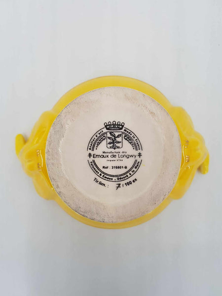 Emaux de Longwy - soupière Napoléon 1er en céramique émaillée édition limitée à 100 exemplaires