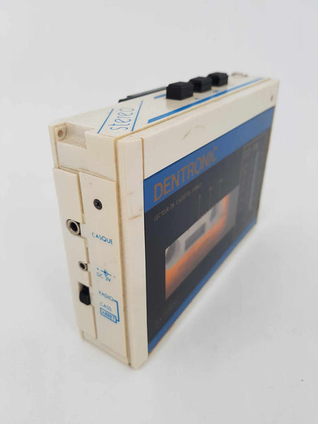Rare Walkman Dentronic avec son casque d'origine (1980-1990)