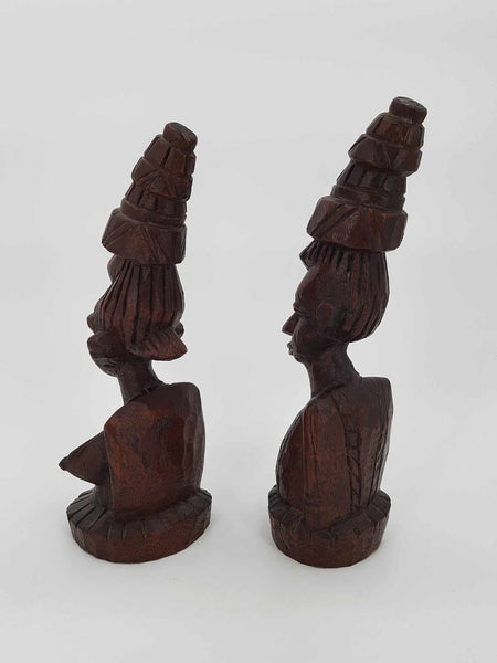 Anciennes statuettes Africaines sculptées en bois