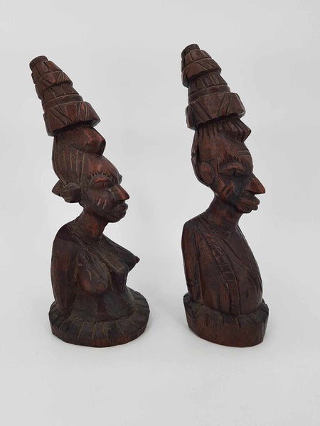 Anciennes statuettes Africaines sculptées en bois