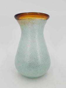 Vase Murano Art déco en verre Pulegoso par Napoleone Martinuzzi (1892-1977)