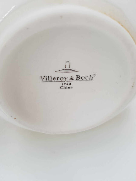 Paire de vases Villeroy & Boch en céramique modèle China des années 80