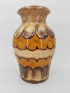 Grand vase vintage en céramique West Germany (1960)