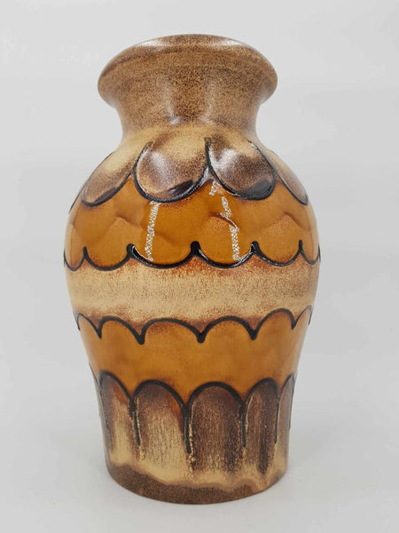 Grand vase vintage en céramique West Germany (1960)