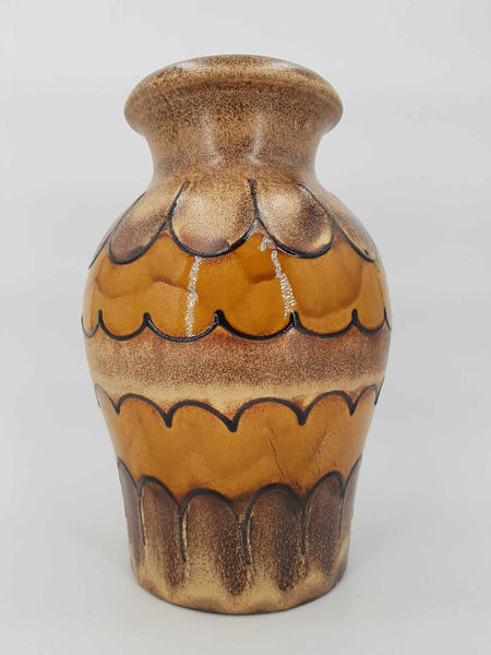 Grand vase vintage en céramique West Germany (1960)