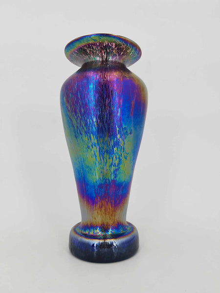 Vase en verre irisé par Frederick Carder pour Franz Austen