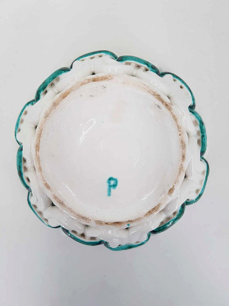 Corbeille en faïence manufacture de Sainte Radegonde Gustave Asch (1950)