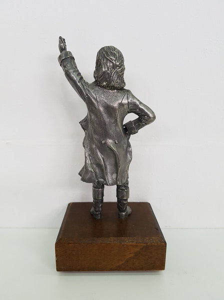 Statuette C.Desmoulins en étain