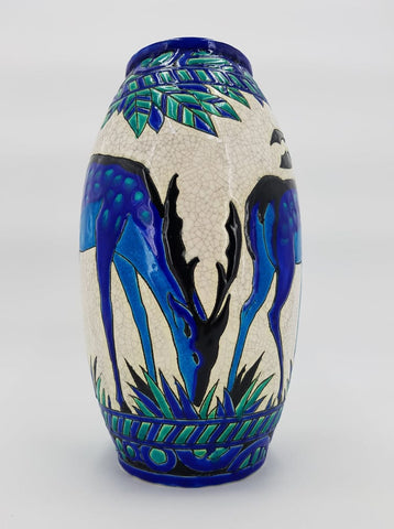 Authentique vase Charles Catteau pour BOCH Frères (1924)