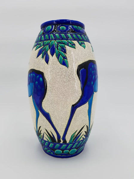 Authentique vase Charles Catteau pour BOCH Frères (1924)