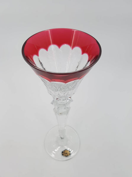 Grand verre en cristal de Saint Louis modèle Excellence (1960-1970)