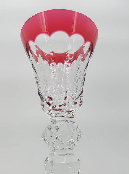 Grand verre en cristal de Saint Louis modèle Excellence (1960-1970)