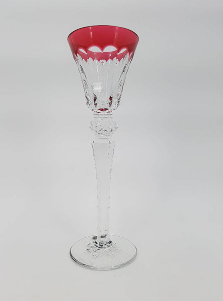 Grand verre en cristal de Saint Louis modèle Excellence (1960-1970)