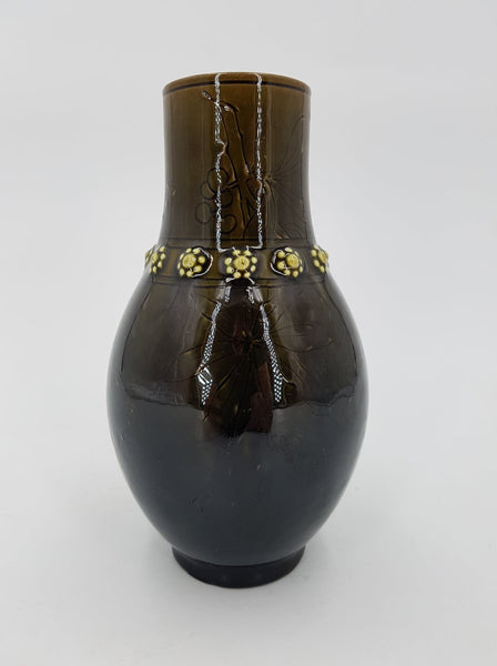 Petit vase en faïence de Sarreguemines