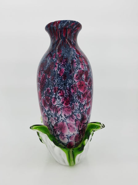 Vase en verre soufflé Vénitien de grande taille