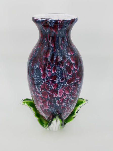 Vase en verre soufflé Vénitien de grande taille