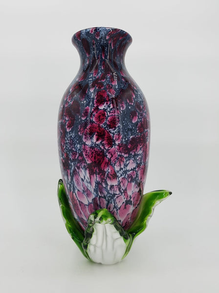 Vase en verre soufflé Vénitien de grande taille