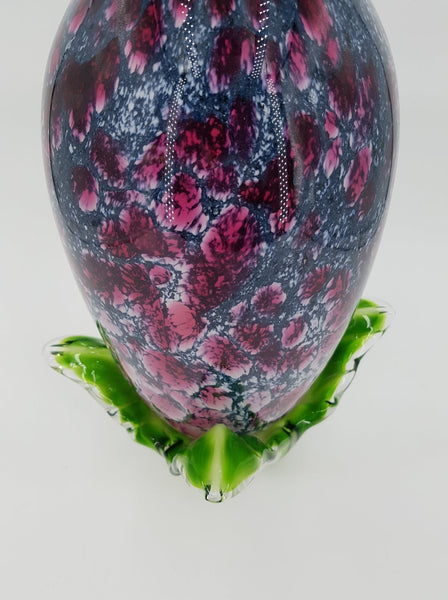 Vase en verre soufflé Vénitien de grande taille