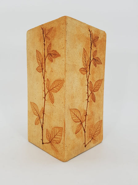 Vase herbier vintage signé Raymonde Leduc (1960)