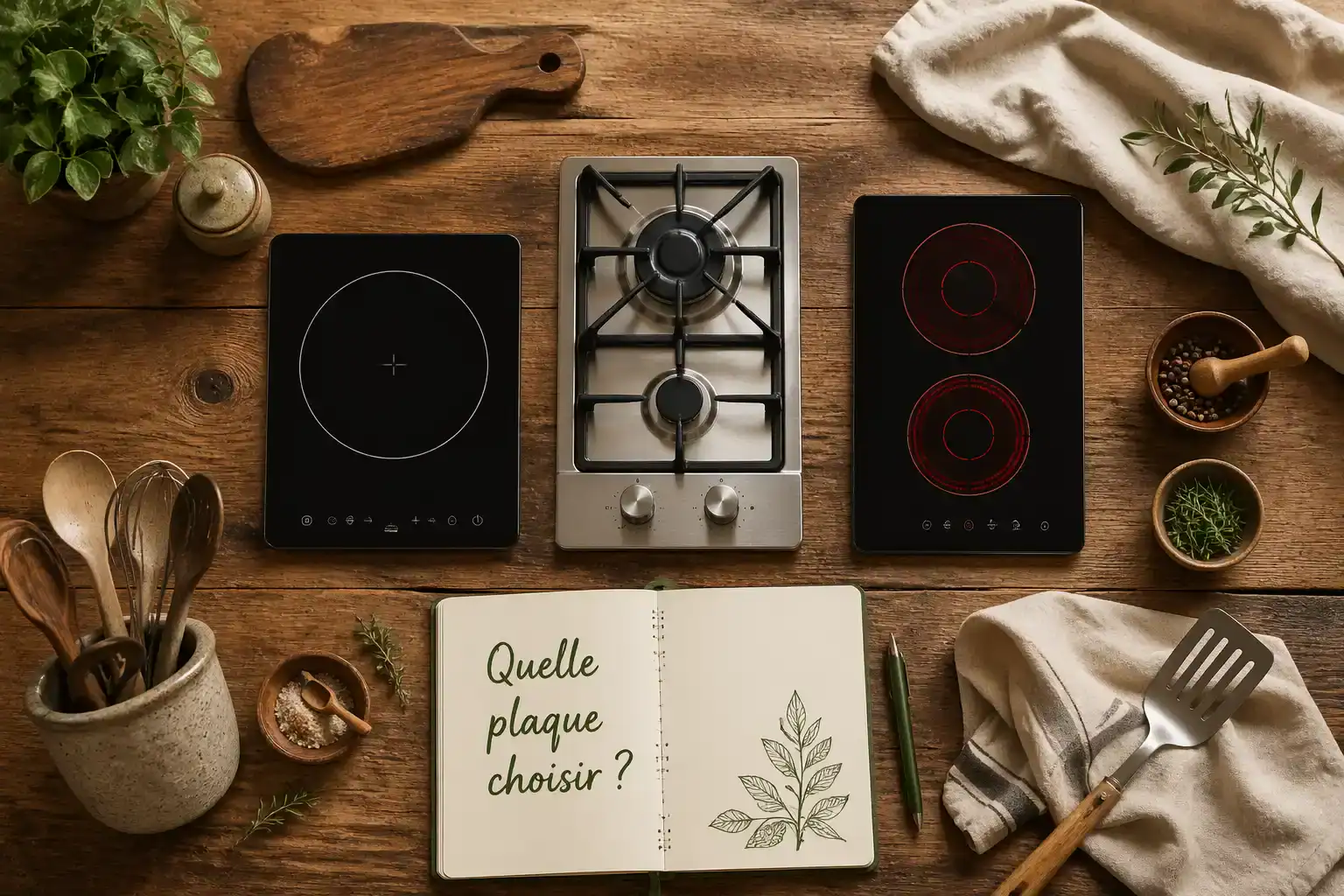 quelle plaque de cuisson choisir induction gaz vitrocéramique