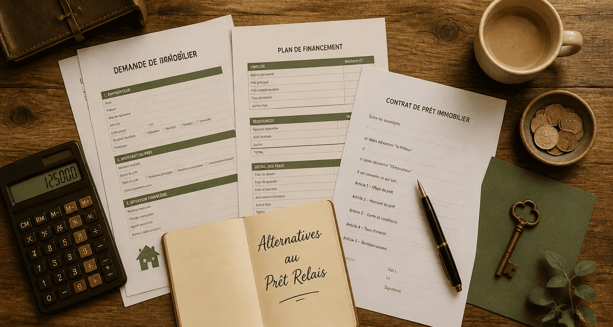autre solution que le prêt relais, alternatives achat immobilier