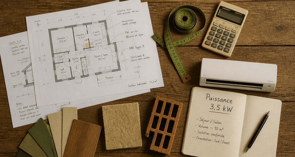 clim 3 5 kw combien de m2 plans maison et outils