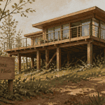 constructeur maison sur pilotis bois contemporain