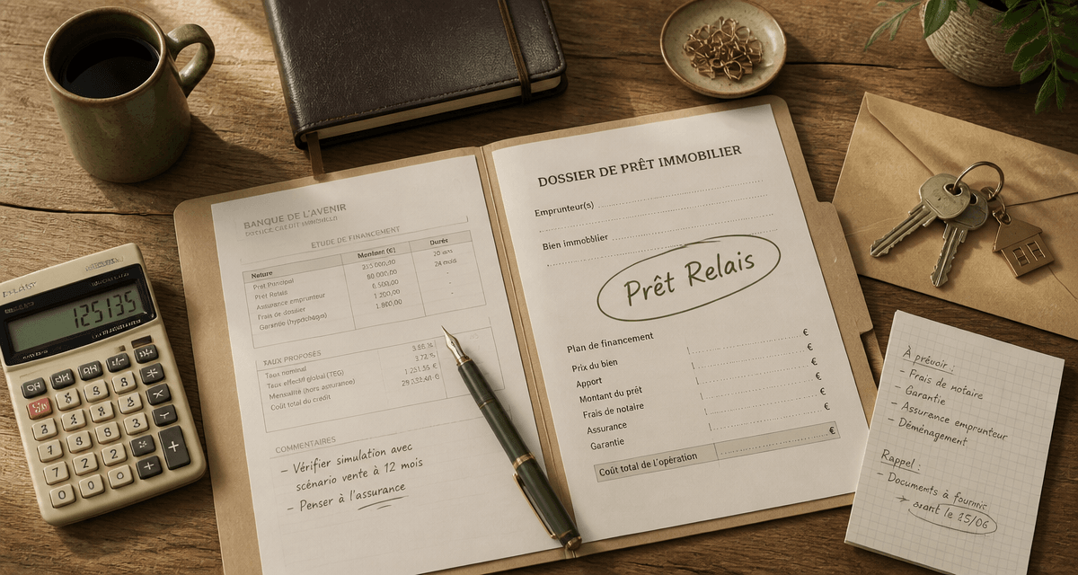 Quel est la meilleure banque pour le prêt relais, dossier et calculatrice