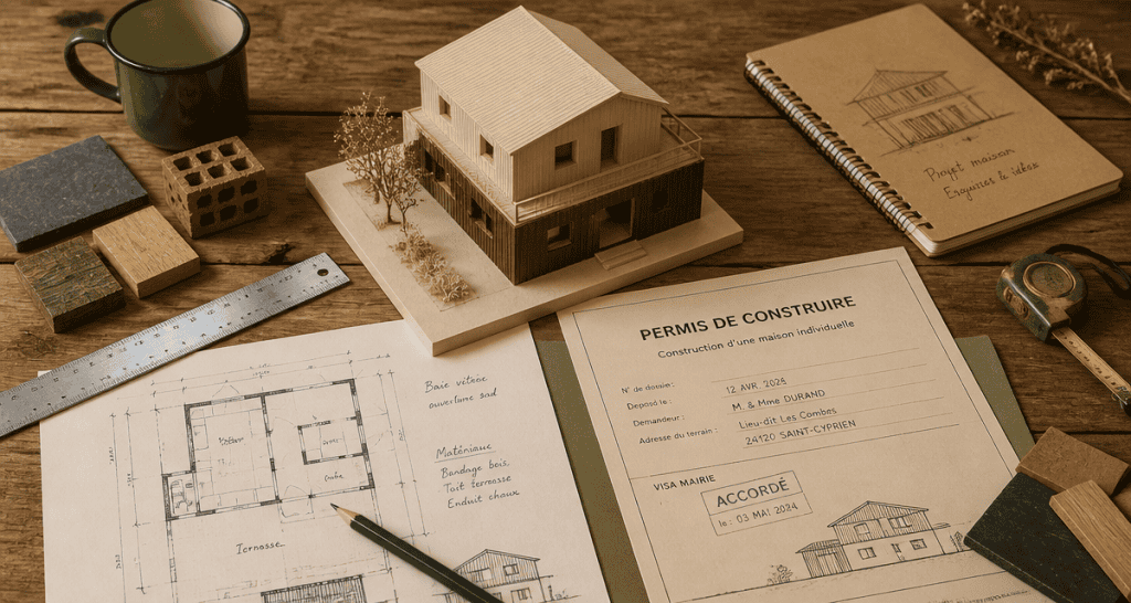 Surélévation maison et voisinage, plan et permis de construire