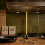 Hauteur plan de travail hotte : distance sécurité entre plaque et hotte