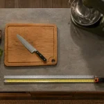 Plan de travail 80 cm de profondeur : confort cuisine en plus, vue zénithale