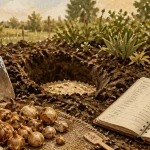 Quand planter bulbes : bulbes et bêche, trou et sable, règle des 3 profondeurs