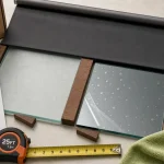 Comment occulter une fenêtre sans rideau : film dépoli et store occultant partiel