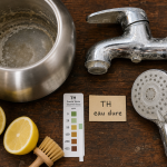 Eau calcaire solution : test TH pour tartre et eau dure