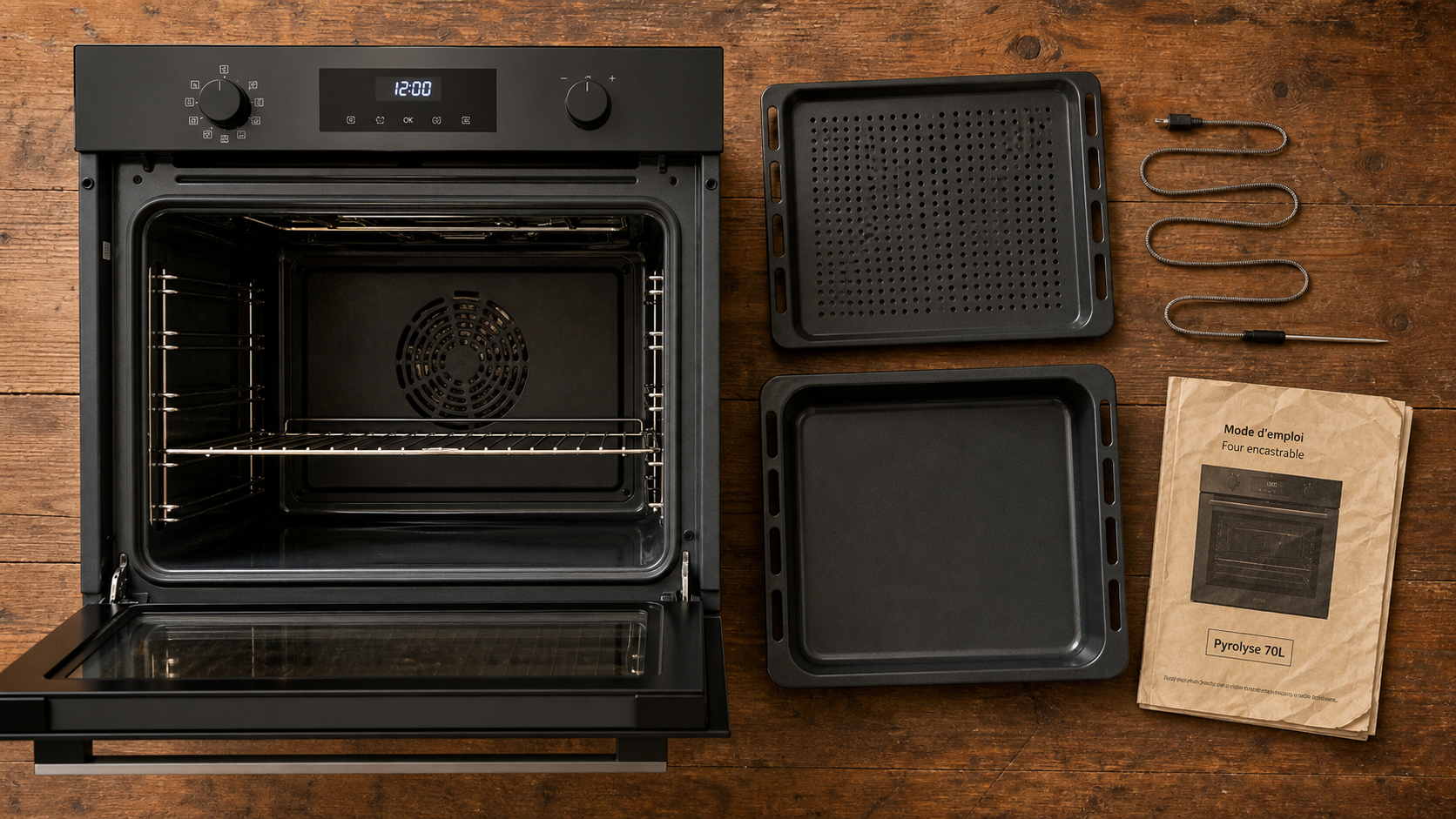 Four encastrable comparatif pyrolyse vapeur 70 L, modèles à comparer