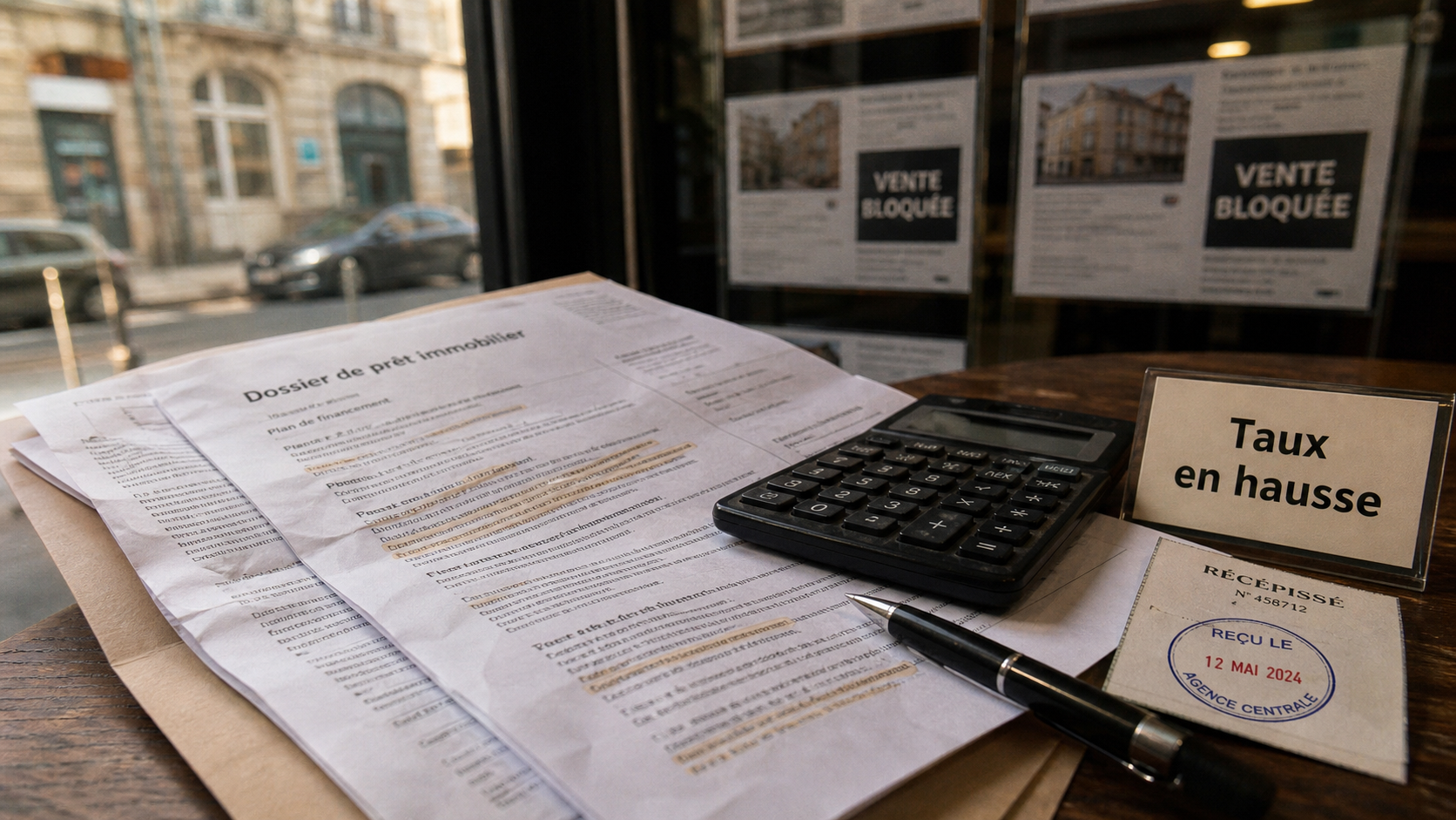 Krach immobilier : baisse transactions, crédit sous tension et taux en hausse