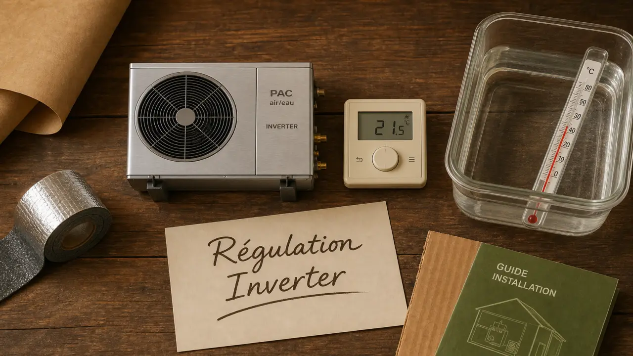 Pompe a chaleur inverter : régulation stable et confort thermique