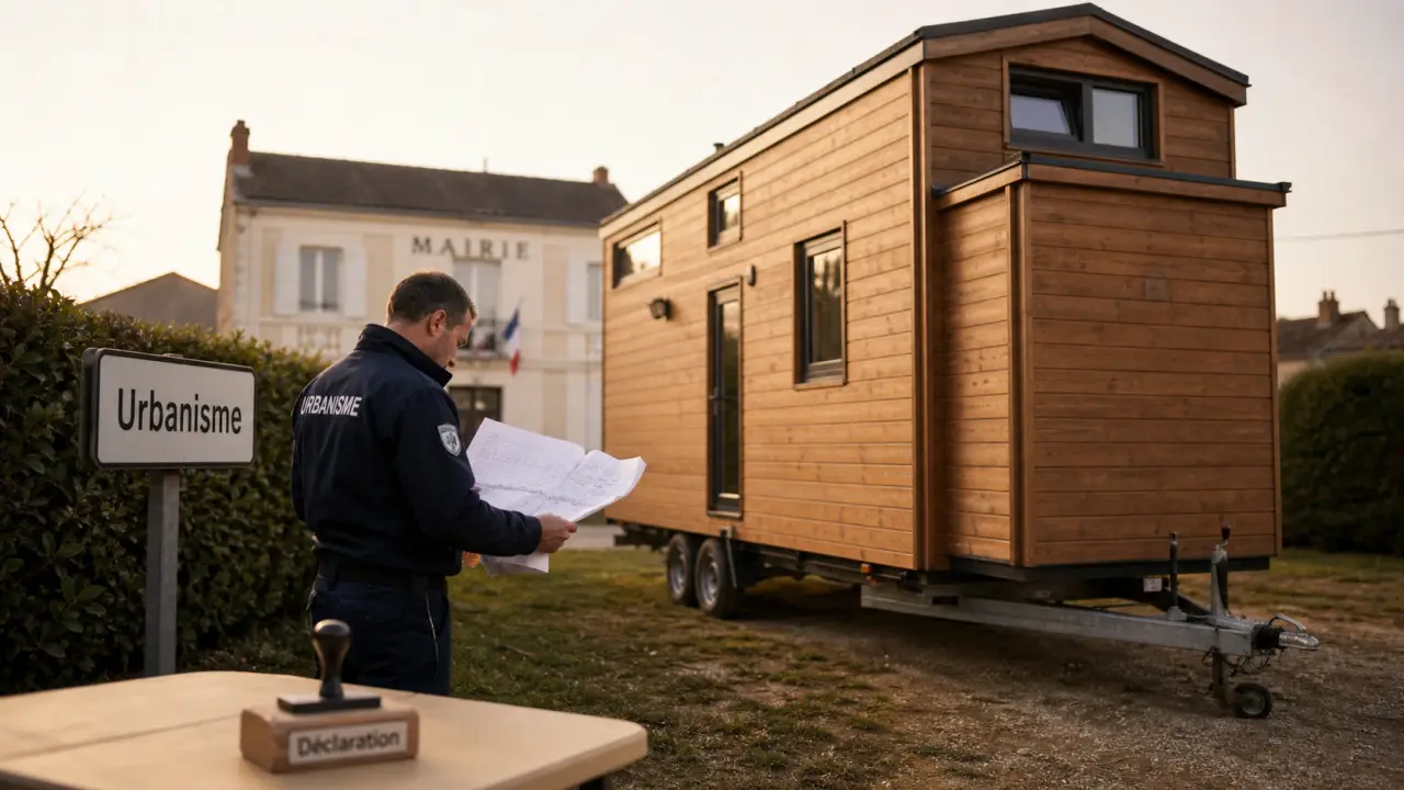 Reglementation tiny house : seuil 20 m², 3 mois et mobilité, urbanisme