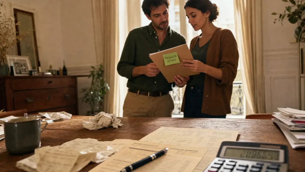 Taux crédit immobilier sur 25 ans : mensualité plus légère, coût total plus lourd