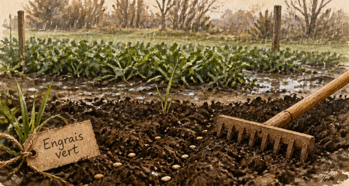 Engrais vert hiver pour protéger le sol en saison froide