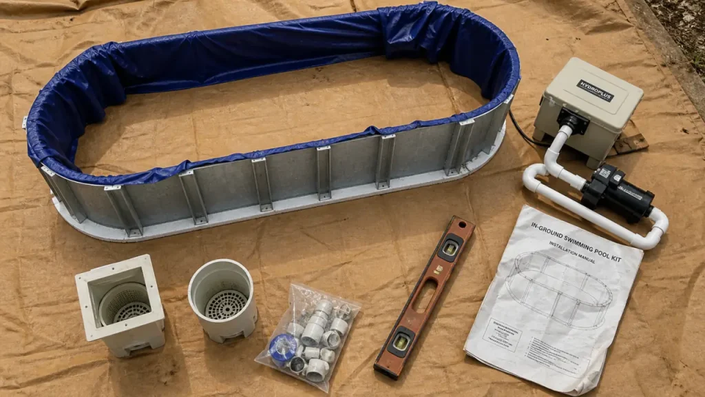 Piscine enterrée en kit : choisir selon votre terrain, votre usage et votre niveau de bricolage