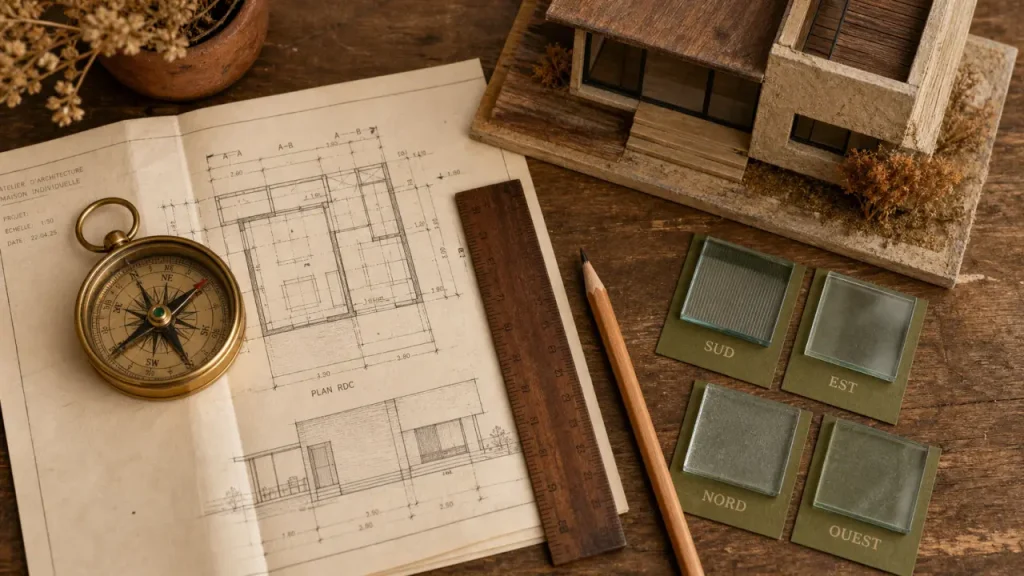 Sud pour le séjour, est pour les chambres : l’orientation de maison à retenir et les ombres à éviter