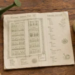Potager plan 150 m2 : planches 80 cm et calendrier de culture