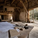 Renover une grange : grange en travaux, PLU et budget